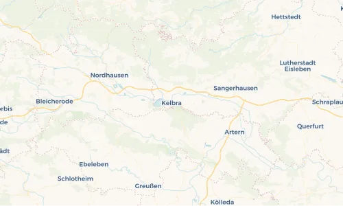 Regenradar Vorschaubild - Aktuelle Niederschläge in Kelbra und Umgebung