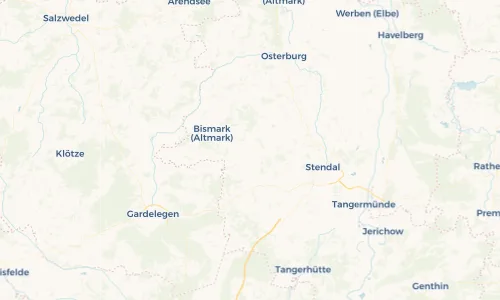 Regenradar Vorschaubild - Aktuelle Niederschläge in Kläden und Umgebung