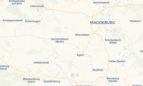 Regenradar Vorschaubild - Aktuelle Niederschläge in Klein Oschersleben und Umgebung