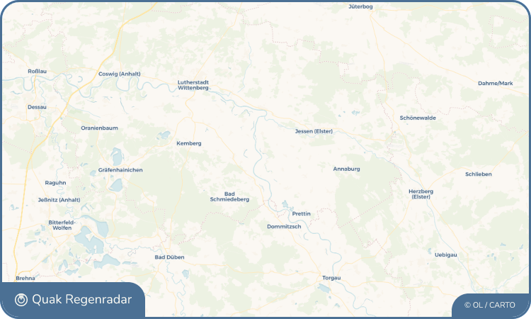Quak Regenradar-Widget Kleindröben