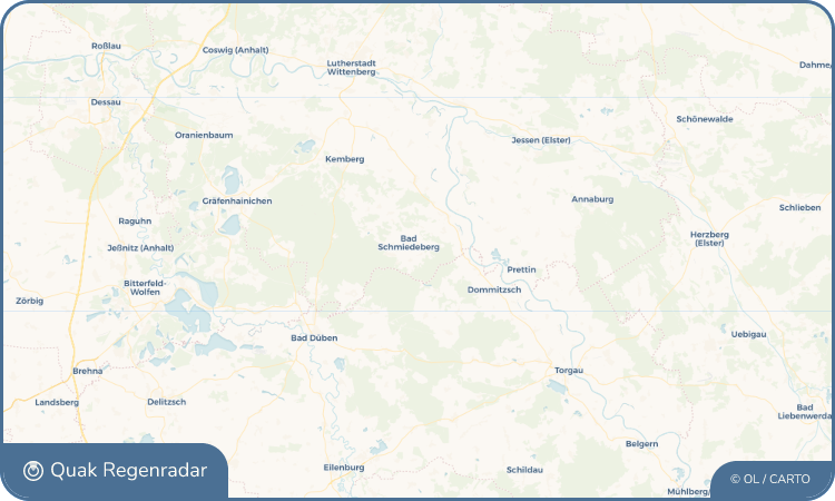 Quak Regenradar-Widget Kleinkorgau