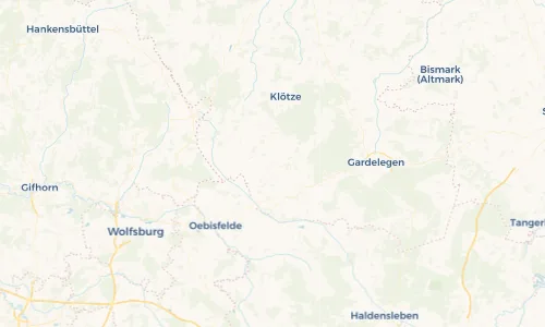 Regenradar Vorschaubild - Aktuelle Niederschläge in Köckte und Umgebung