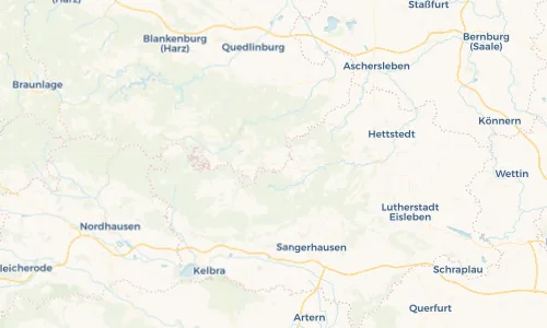 Regenradar Vorschaubild - Aktuelle Niederschläge in Königerode und Umgebung