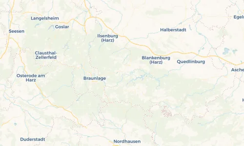 Regenradar Vorschaubild - Aktuelle Niederschläge in Königshütte (Harz) und Umgebung