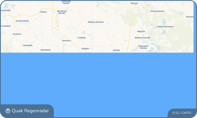 Quak Regenradar-Widget Kütten