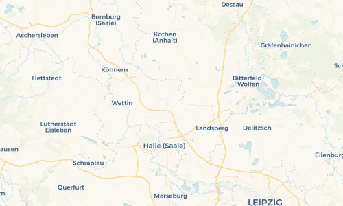 Regenradar Vorschaubild - Aktuelle Niederschläge in Kütten und Umgebung