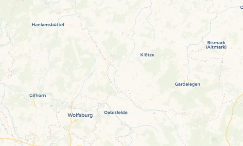 Regenradar Vorschaubild - Aktuelle Niederschläge in Kunrau und Umgebung