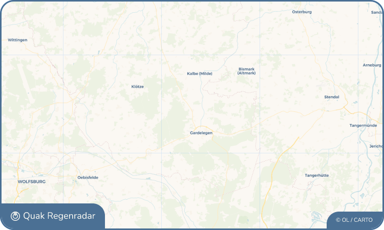 Quak Regenradar-Widget Laatzke
