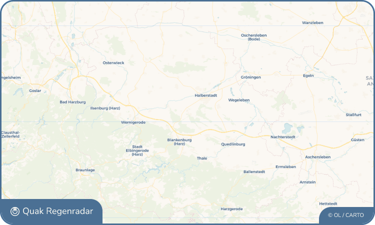 Regenradar-Widget für Langenstein