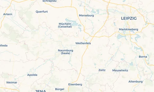 Regenradar Vorschaubild - Aktuelle Niederschläge in Leißling und Umgebung