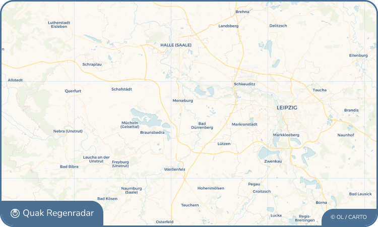 Quak Regenradar-Widget Leuna