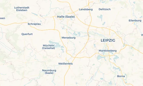 Regenradar Vorschaubild - Aktuelle Niederschläge in Leuna und Umgebung
