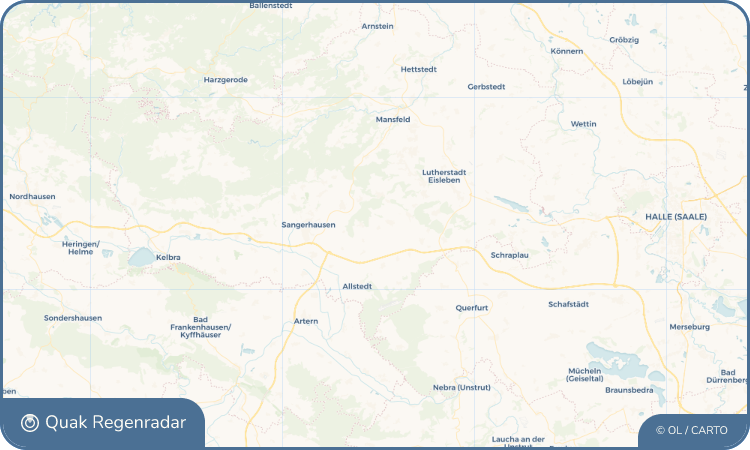 Quak Regenradar-Widget Liedersdorf