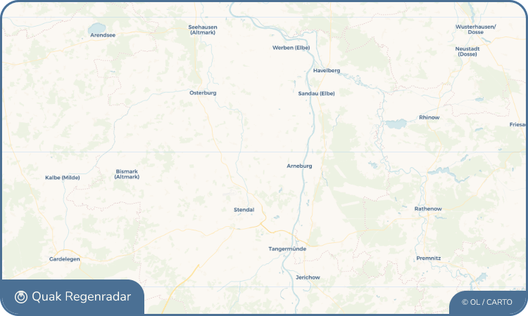 Regenradar-Widget für Lindtorf