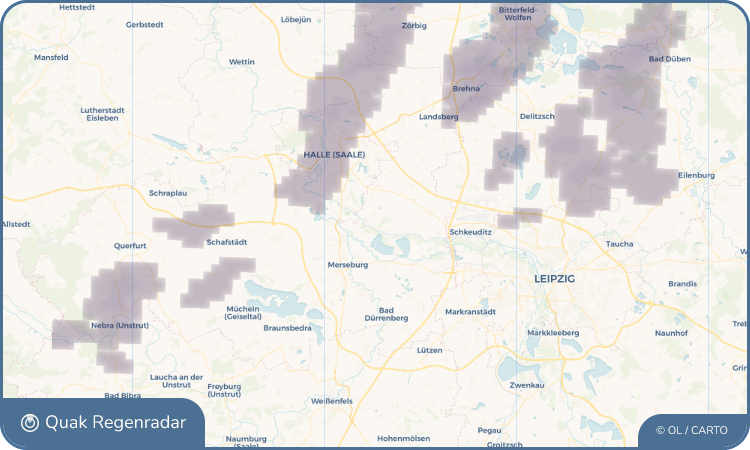 Quak Regenradar-Widget Lochau