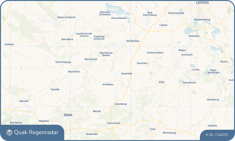 Quak Regenradar-Widget Löbitz