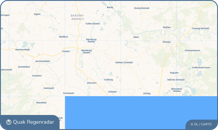 Quak Regenradar-Widget Löbnitz an der Linde