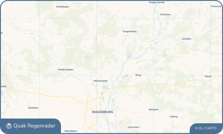 Quak Regenradar-Widget Loitsche