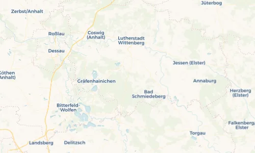 Regenradar Vorschaubild - Aktuelle Niederschläge in Lubast und Umgebung