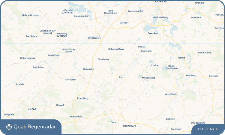 Quak Regenradar-Widget Luckenau