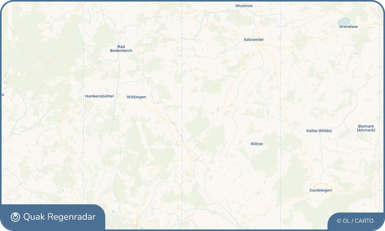 Quak Regenradar-Widget Lüdelsen