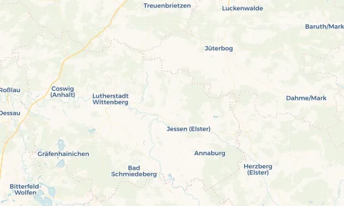 Regenradar Vorschaubild - Aktuelle Niederschläge in Lüttchenseyda und Umgebung