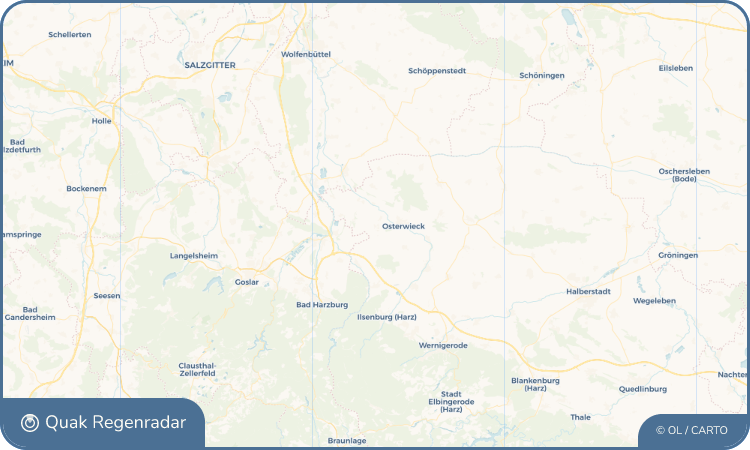 Quak Regenradar-Widget Lüttgenrode