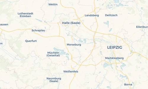 Regenradar Vorschaubild - Aktuelle Niederschläge in Merseburg und Umgebung