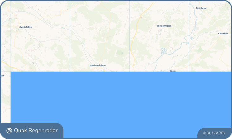 Quak Regenradar-Widget Meseberg