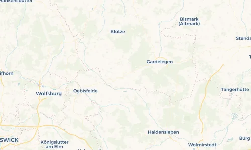 Regenradar Vorschaubild - Aktuelle Niederschläge in Mieste und Umgebung