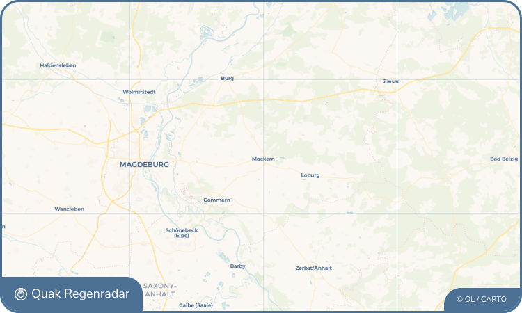 Quak Regenradar-Widget Möckern