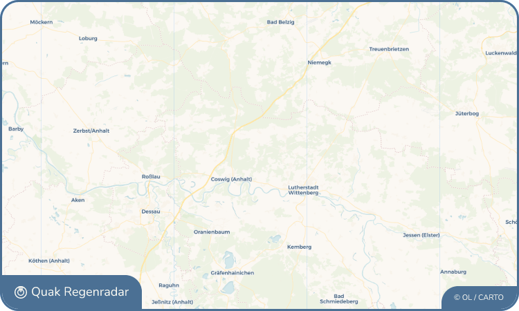 Quak Regenradar-Widget Möllensdorf
