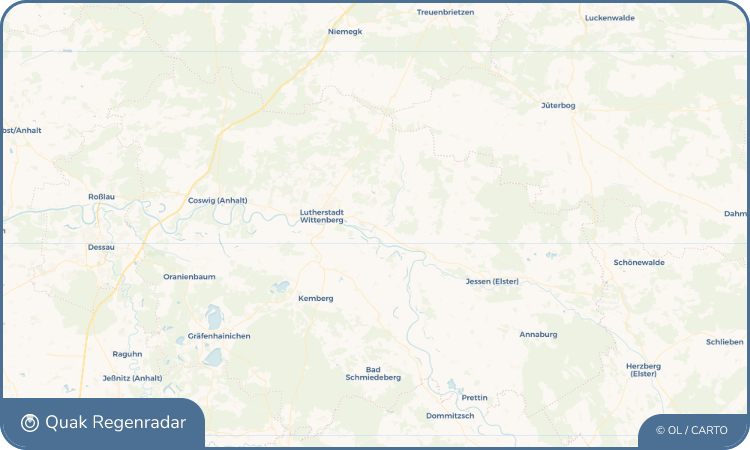 Quak Regenradar-Widget Mühlanger