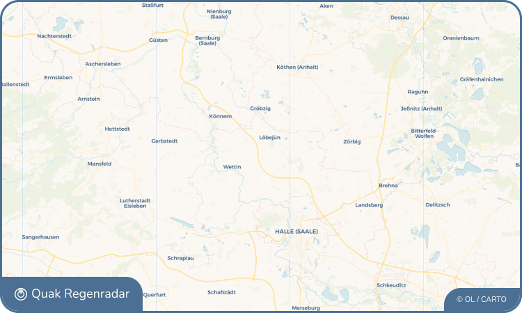 Quak Regenradar-Widget Nauendorf
