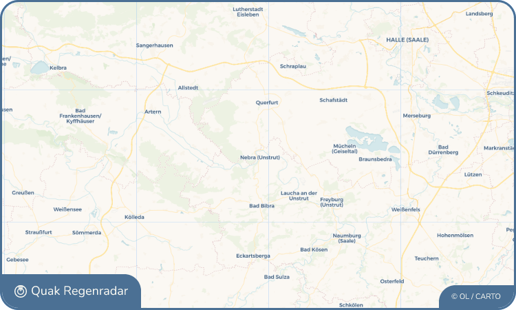 Quak Regenradar-Widget Nebra (Unstrut)