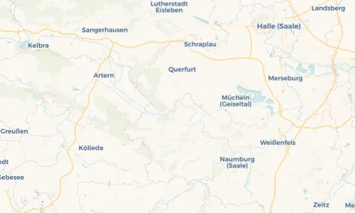 Regenradar Vorschaubild - Aktuelle Niederschläge in Nebra (Unstrut) und Umgebung