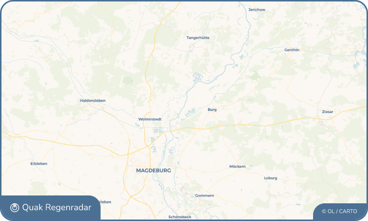 Quak Regenradar-Widget Niegripp