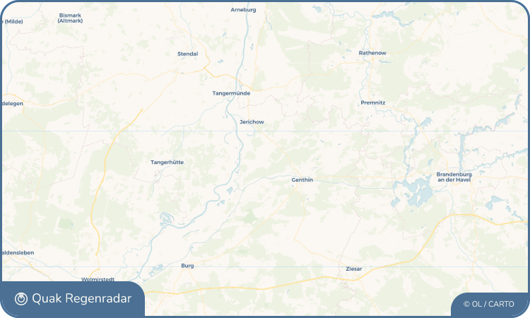 Quak Regenradar-Widget Nielebock