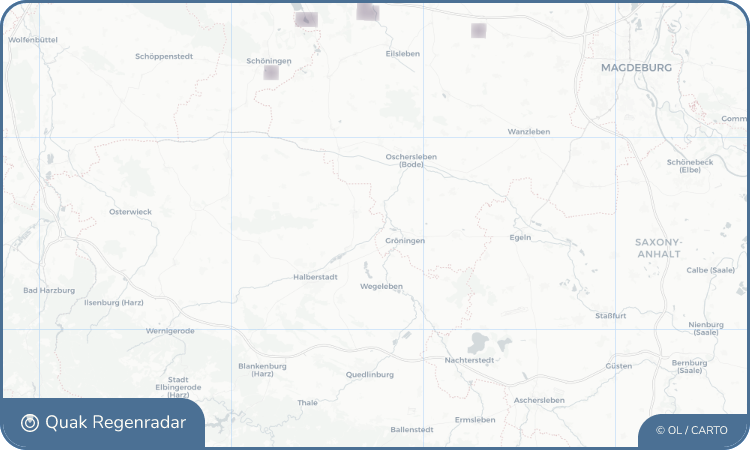 Regenradar-Widget für Nienhagen