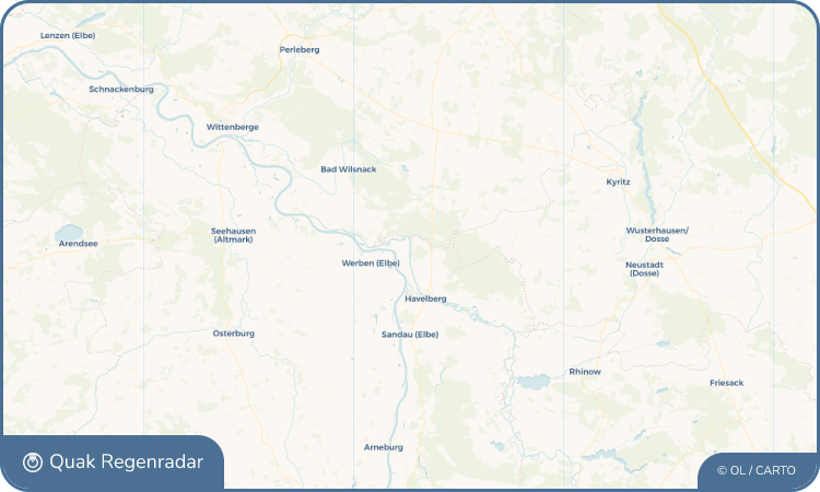 Quak Regenradar-Widget Nitzow