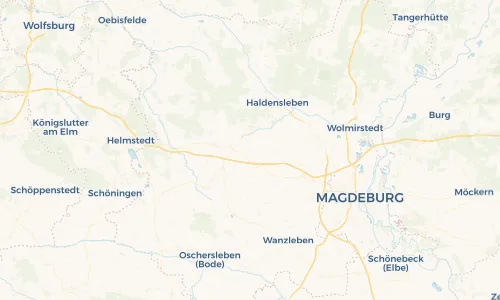 Regenradar Vorschaubild - Aktuelle Niederschläge in Nordgermersleben und Umgebung
