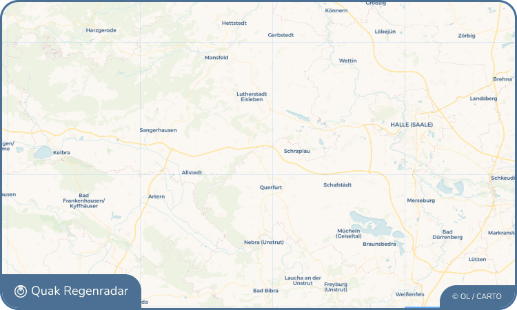 Quak Regenradar-Widget Oberfarnstädt