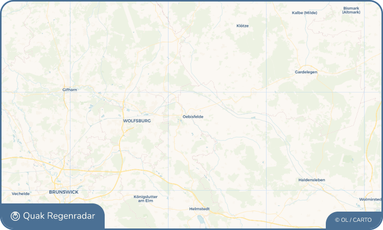 Quak Regenradar-Widget Oebisfelde