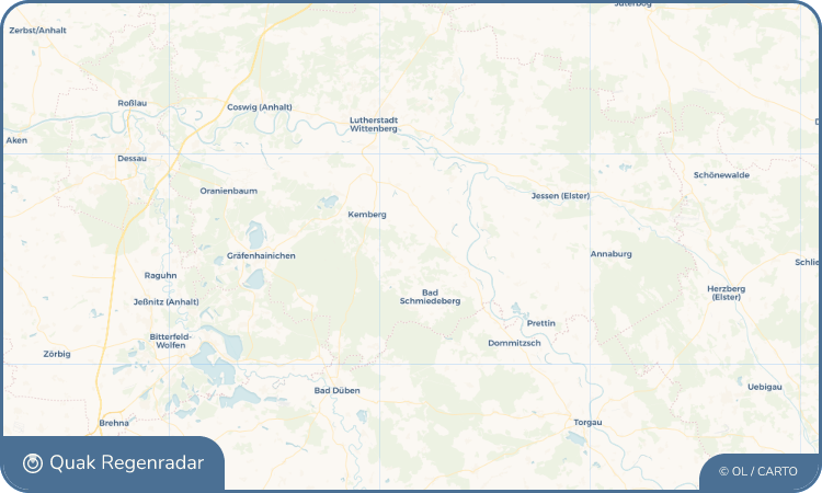 Quak Regenradar-Widget Österitz