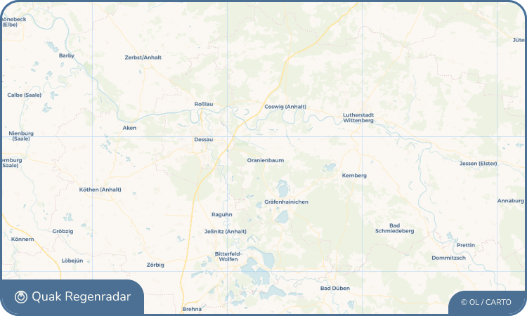 Quak Regenradar-Widget Oranienbaum
