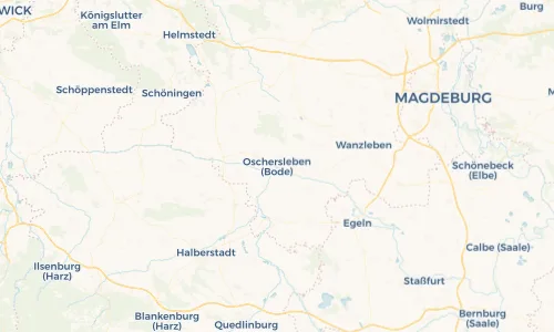 Regenradar Vorschaubild - Aktuelle Niederschläge in Oschersleben (Bode) und Umgebung