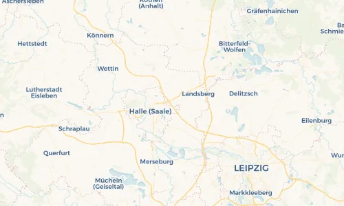 Regenradar Vorschaubild - Aktuelle Niederschläge in Peißen und Umgebung