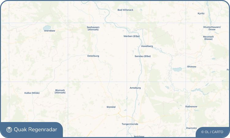 Quak Regenradar-Widget Plätz