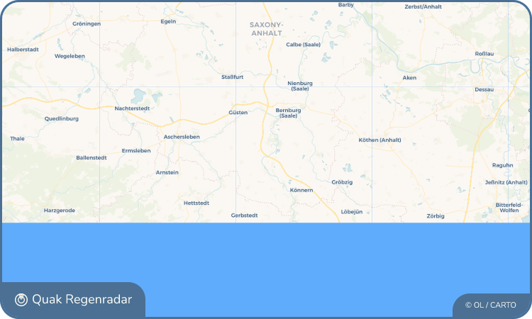 Quak Regenradar-Widget Poplitz
