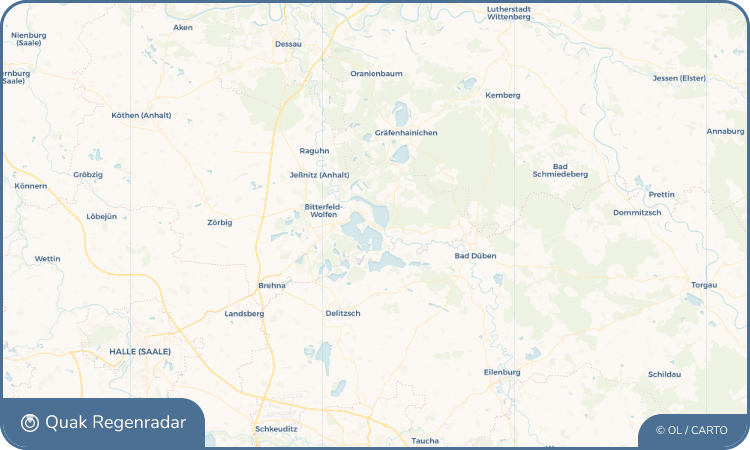 Regenradar-Widget für Pouch